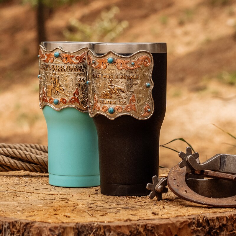 Customized Tumblers - Custom Tumblers with Ranch Brand and Western Logo